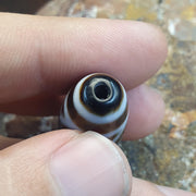 Tibetan 3 diamond eyes agate stone dzi bead amulet Spiritual Amulet