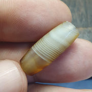Antique yemeni middle eastern agate natural pattern Suleimani agate bead amulet