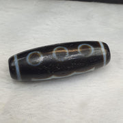 Himalayan old tibetan 5 eyes agate stone dzi bead amulet hq-2