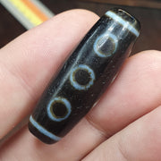 Himalayan old tibetan 5 eyes agate stone dzi bead amulet hq-2