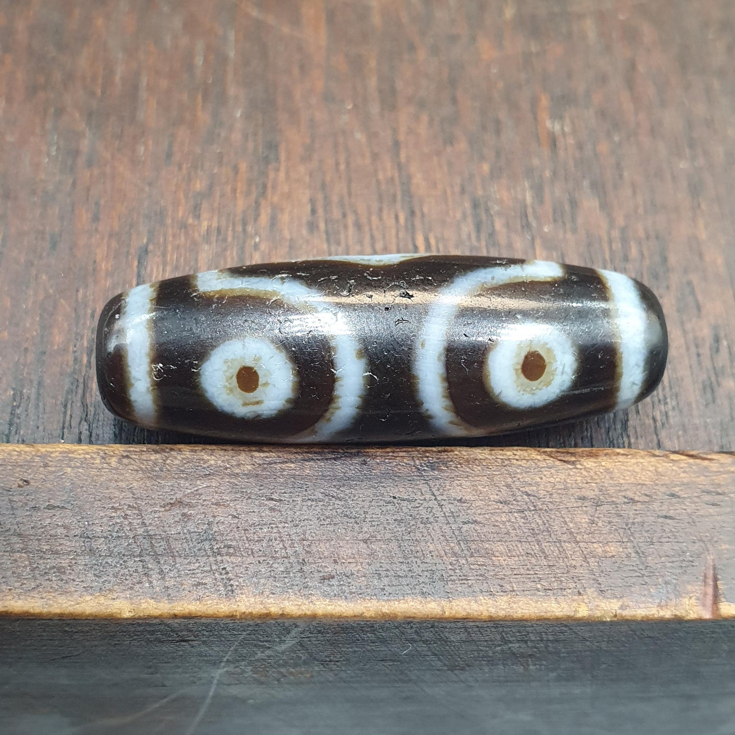 Himalayan old tibetan 3 eyes agate stone dzi bead amulet High Quality