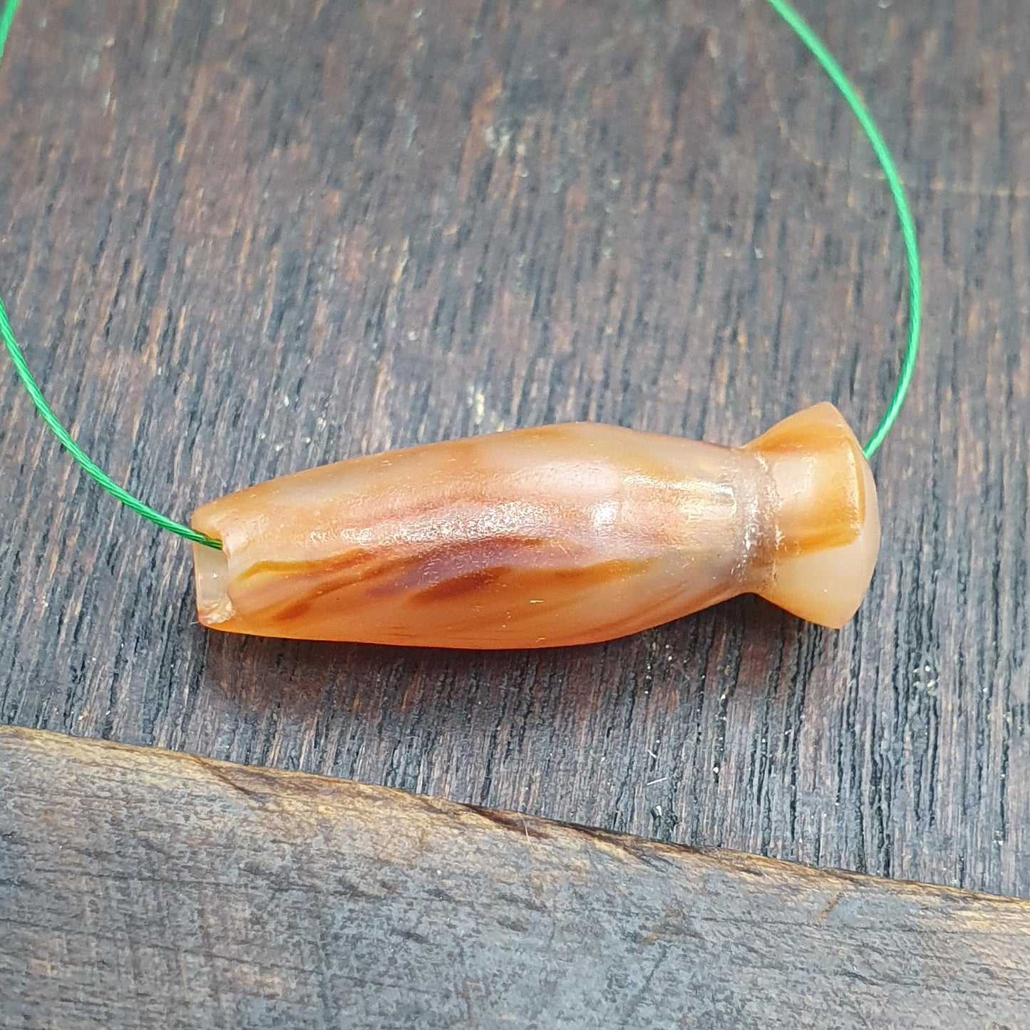 Antique Agate BEAD Very rare Pendent Spiritual Amulet, Beaded Jewelry from pakistan