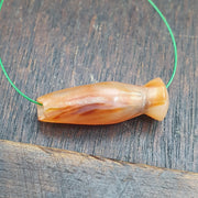 Antique Agate BEAD Very rare Pendent Spiritual Amulet, Beaded Jewelry from pakistan