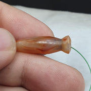 Antique Agate BEAD Very rare Pendent Spiritual Amulet, Beaded Jewelry from pakistan