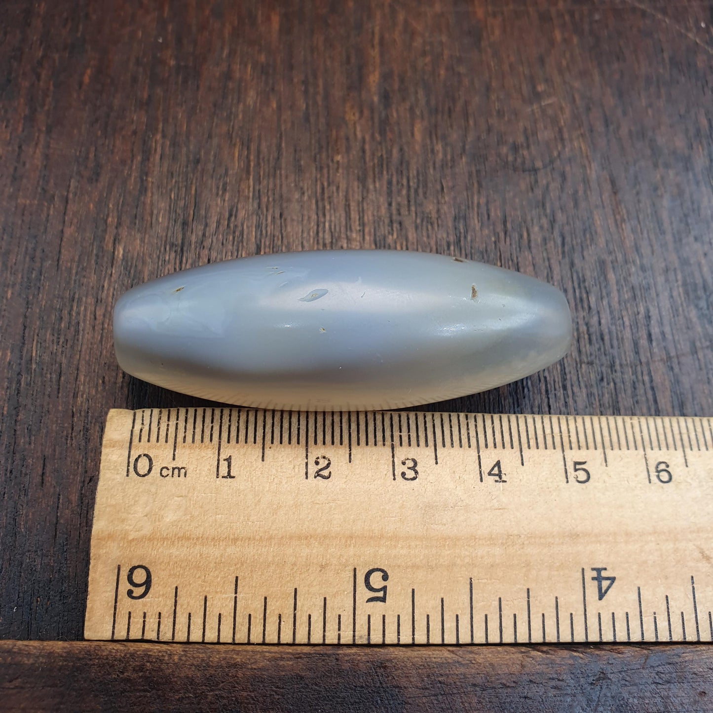 Ancient middle eastern yemeni african agate bead Antique Himalayan Tibetan Natural Gray Agate Bead Amulet