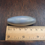 Ancient middle eastern yemeni african agate bead Antique Himalayan Tibetan Natural Gray Agate Bead Amulet