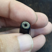 Suleimani Agate Bead, Antique Yemeni Trade Collector Charm | Natural Banded Haqeeq | 150-200 Years