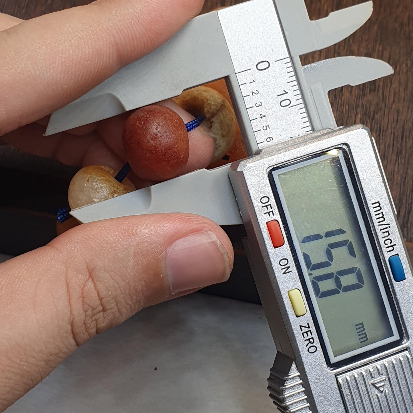 Giant Ancient Carnelian & Pebble Quartz Crystal, Archeological Trade Bead Strand rare Collectible Gift