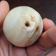 Huge Antique old african rare agate traded bead 78.9mm x 44.6mm