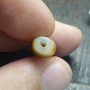 Antique yemeni middle eastern agate natural pattern Suleimani agate bead amulet