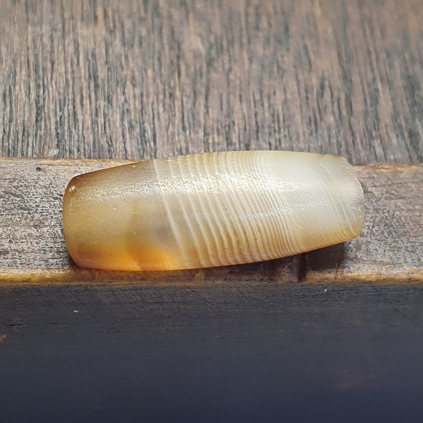 Antique yemeni middle eastern agate natural pattern Suleimani agate bead amulet