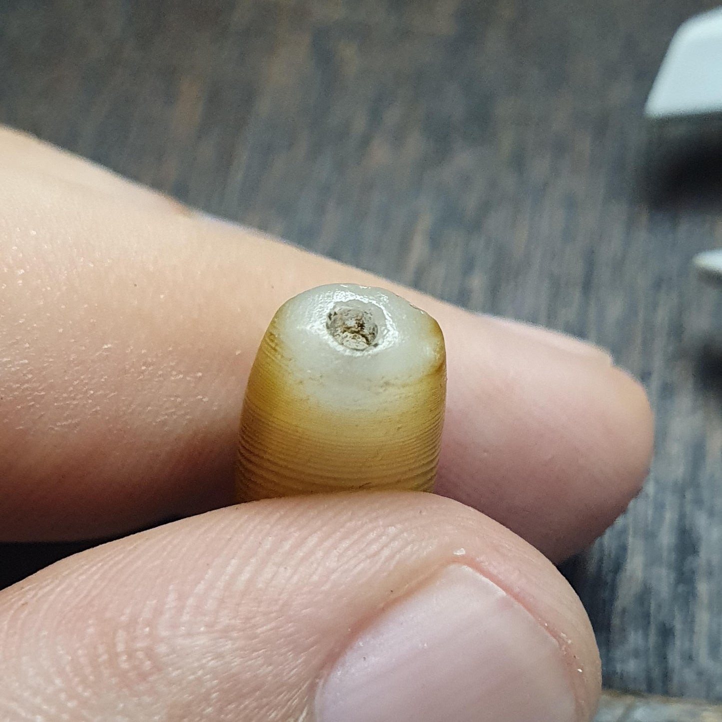 Antique yemeni middle eastern agate natural pattern Suleimani agate bead amulet