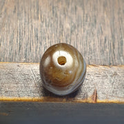 Ancient yemeni middle eastern agate natural pattern Antique agate bead amulet