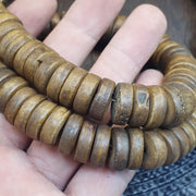 Vintage Tibetan Yak Bone (Buffalo) Beads Beaded Necklace 15mm