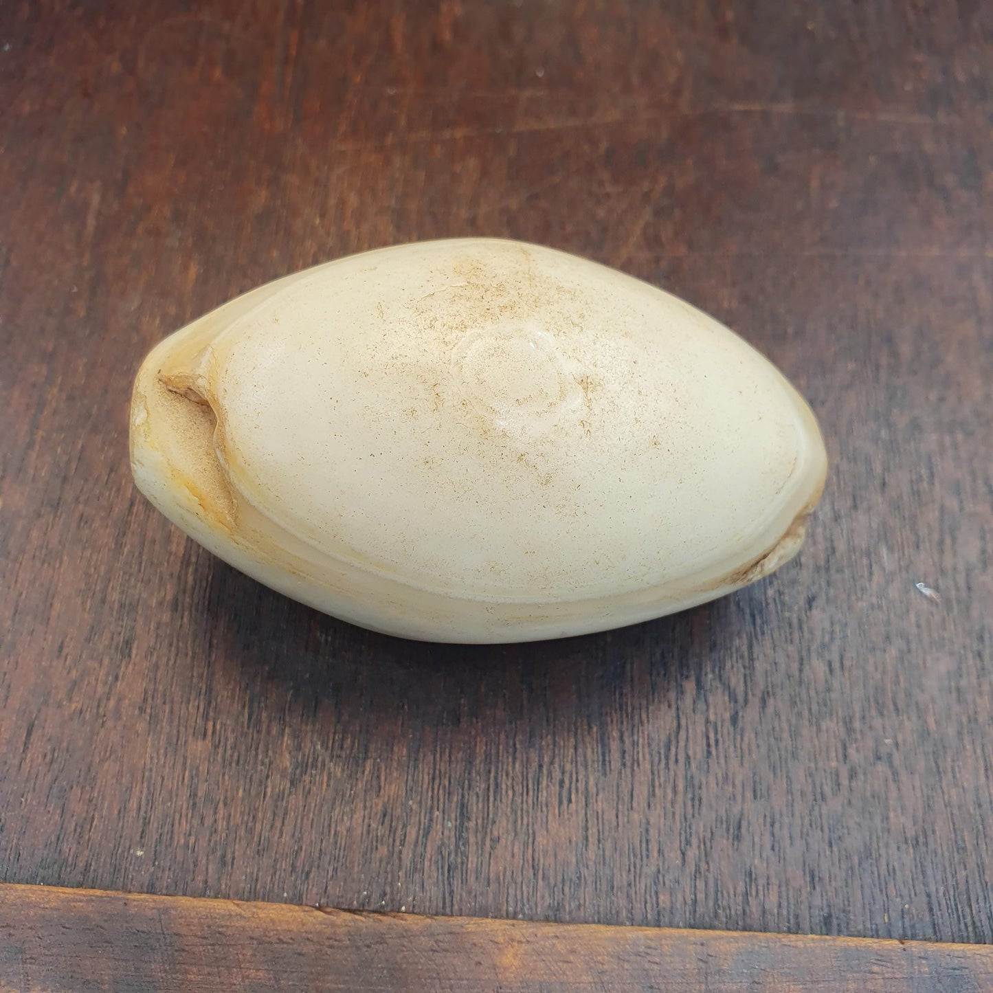Huge Antique old african rare agate traded bead 78.9mm x 44.6mm