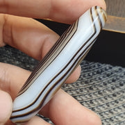 Huge Vintage old himalayan indo tibetan eye agate bead Himalayan Indo Tibetan rare Patterns pure Natural Eyes Banded Agate Amulet,