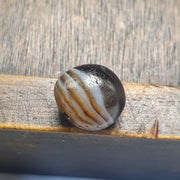 Ancient yemeni middle eastern agate natural pattern Antique agate bead amulet