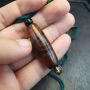 Old Himalayan Tibetan agate suleimani bead natural eye pattern agate