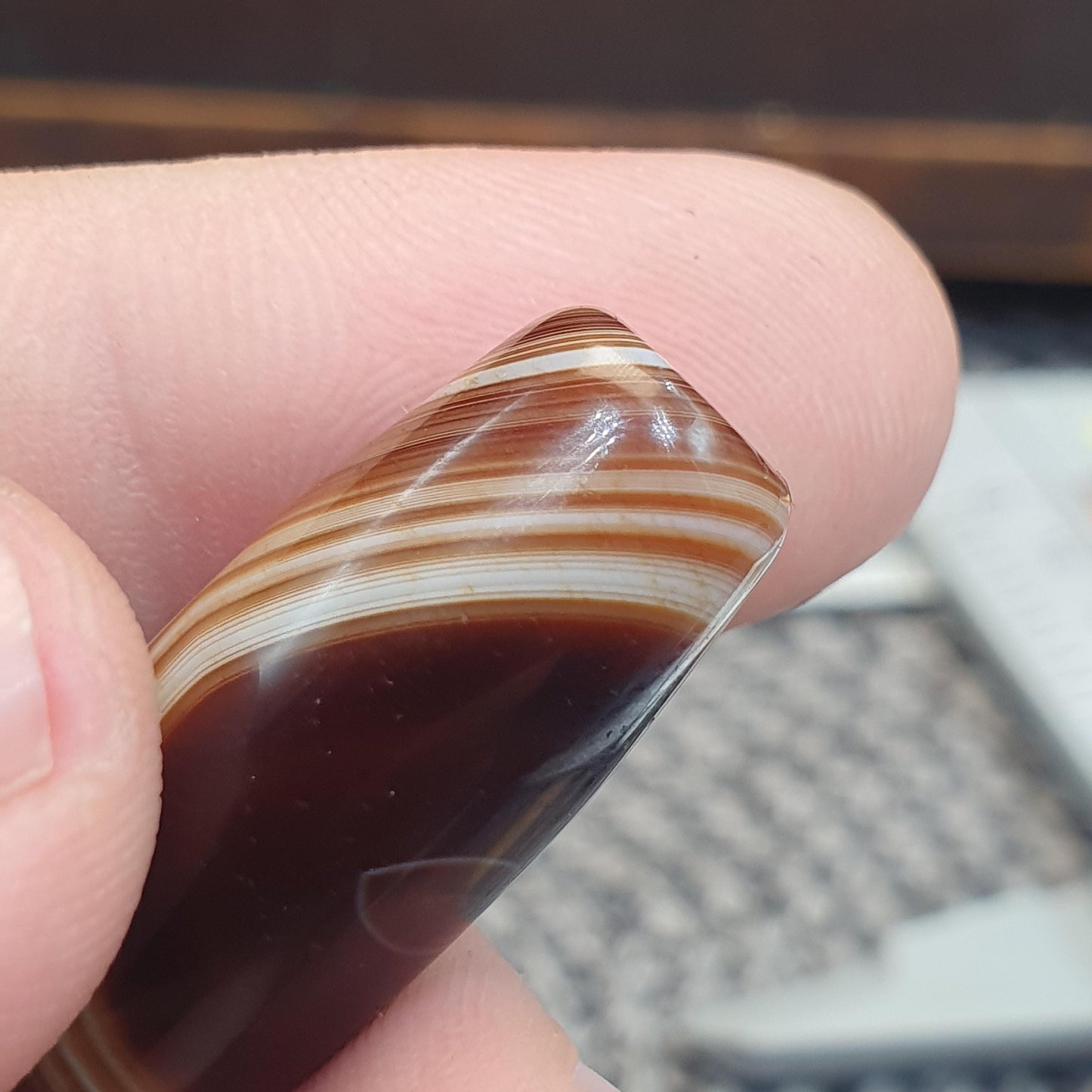 Vintage Natural Phoenix Eye Tibetan Agate Bead 32.2mm, Almond Leaf Shape Amulet Healing Stone Agate Beads for Meditation Malas