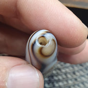 Huge Vintage old himalayan indo tibetan eye agate bead Himalayan Indo Tibetan rare Patterns pure Natural Eyes Banded Agate Amulet,