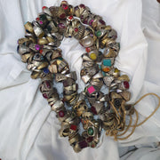 Lot Of 237 Vintage Brass Silver Mix Metals Rings Great Designs rings with agate, Glass and Resin center Stones