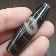 Himalaya Crystal eye agate stone bead suleimani agate Amulet