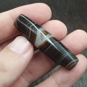 Himalaya Crystal eye agate stone bead suleimani agate Amulet