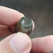 Himalayan Cat eye agate stone bead suleimani Natural Eye agate Amulet