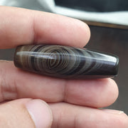Himalayan Banded agate suleimani bead natural eye pattern old agate Amulet