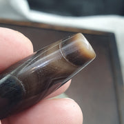 Himalayan Banded agate suleimani bead natural eye pattern old agate Amulet
