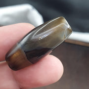 Himalayan Cat eye agate stone bead suleimani Natural Eye agate Amulet