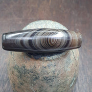 Himalayan Banded agate suleimani bead natural eye pattern old agate Amulet