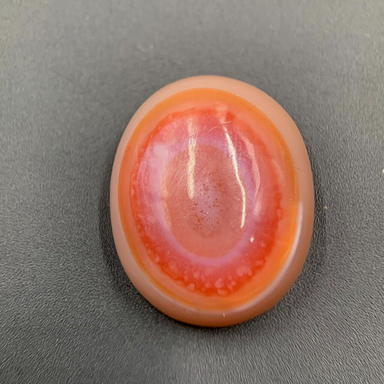 vintage Agate old Goat Eye stone lucky Tibetan Himalayan very rare eye Bead