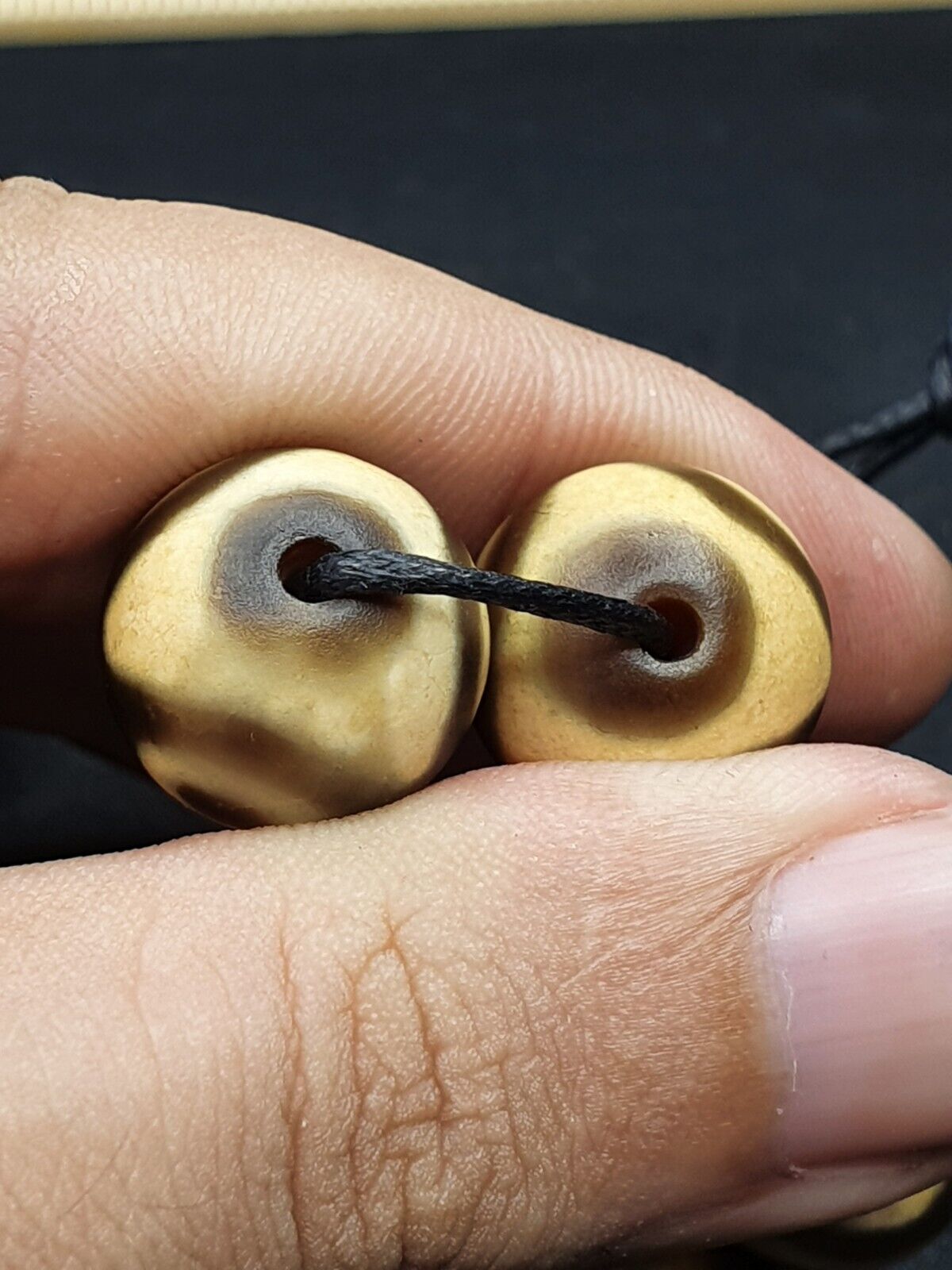 5 pcs Old Antique Himalayan Indo Tibetan rare Patterns Eyes Dzi Amulet  Bead