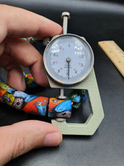 vintage Venerano trade Beads Beaded Necklace Strand 15x18mm