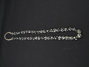 East Oasis Vintage Venetian Inspired Black Skunk Thousand Eye Trade Glass Beads