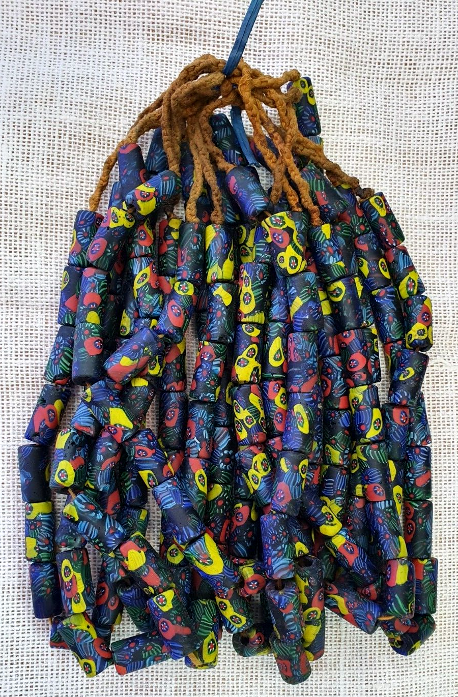 Vintage Trade Beads Beaded Necklace