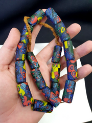 Vintage Trade Beads Beaded Necklace