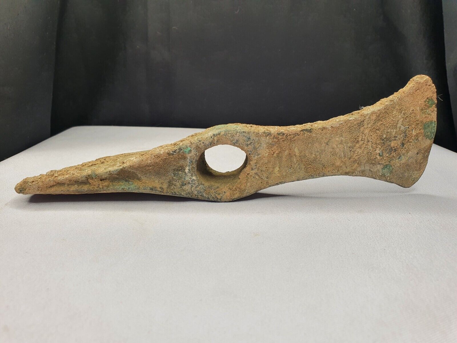 Circa 10th-8th BC Ancient Luristan Bronze Heavy Double Axe-Head Luristan Empire