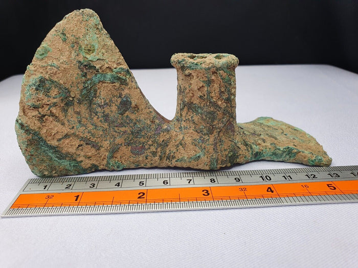 Ancient Luristan Bronze Heavy Double Axe-Head Luristan Empire Circa 10th-8th Bc