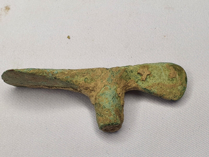 Circa 1800-600 Bc Ancient Luristan Bronze Small Double Axe-Head Luristan Empire