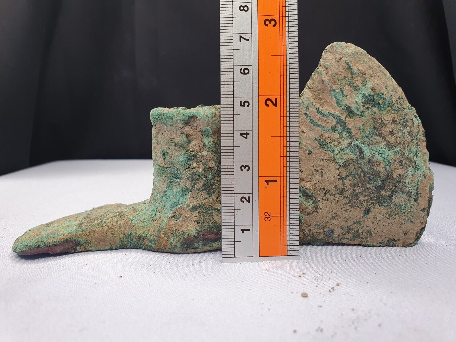 Ancient Luristan Bronze Heavy Double Axe-Head Luristan Empire Circa 10th-8th BC