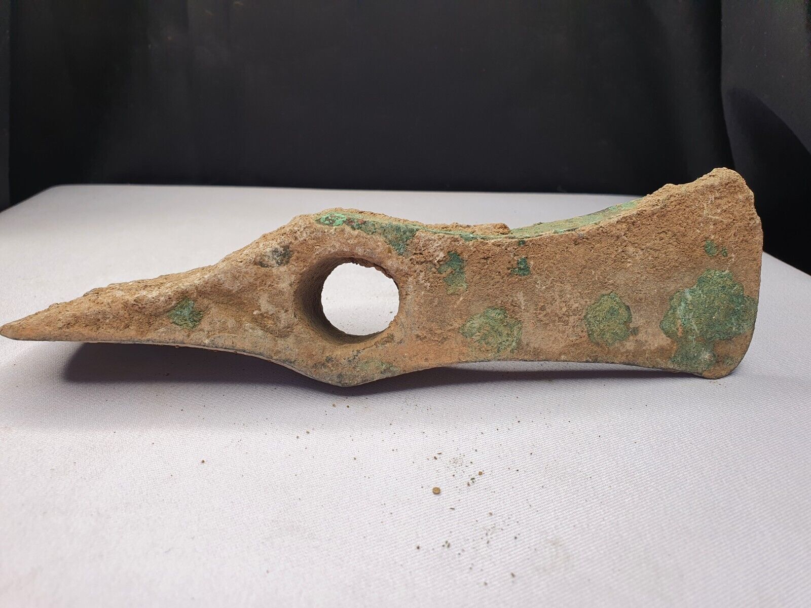 Ancient Luristan Bronze Heavy Double Axe-Head Luristan Empire Circa 10th-8th BC