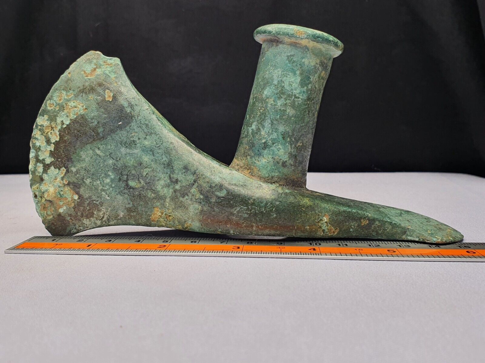 Circa 1800-600 BC Ancient Luristan Bronze Double Axe-Head Luristan Empire