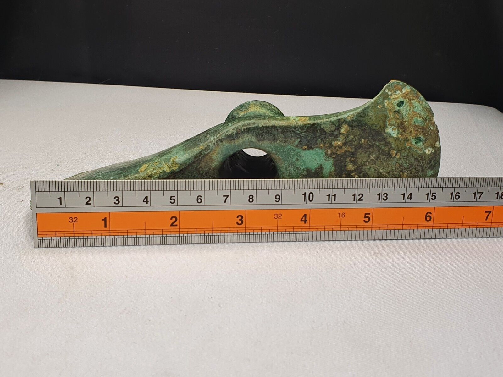 Circa 1800-600 BC Ancient Luristan Bronze Double Axe-Head Luristan Empire