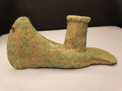Circa 10th-8th BC Ancient Luristan Bronze Heavy Double Axe-Head Luristan Empire