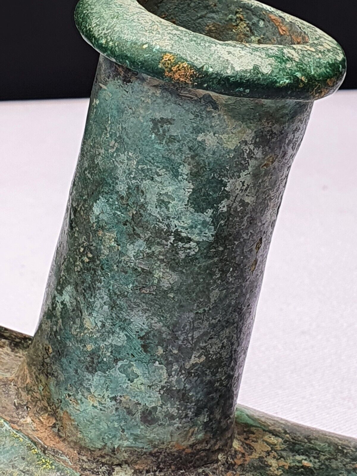 Circa 1800-600 BC Ancient Luristan Bronze Double Axe-Head Luristan Empire