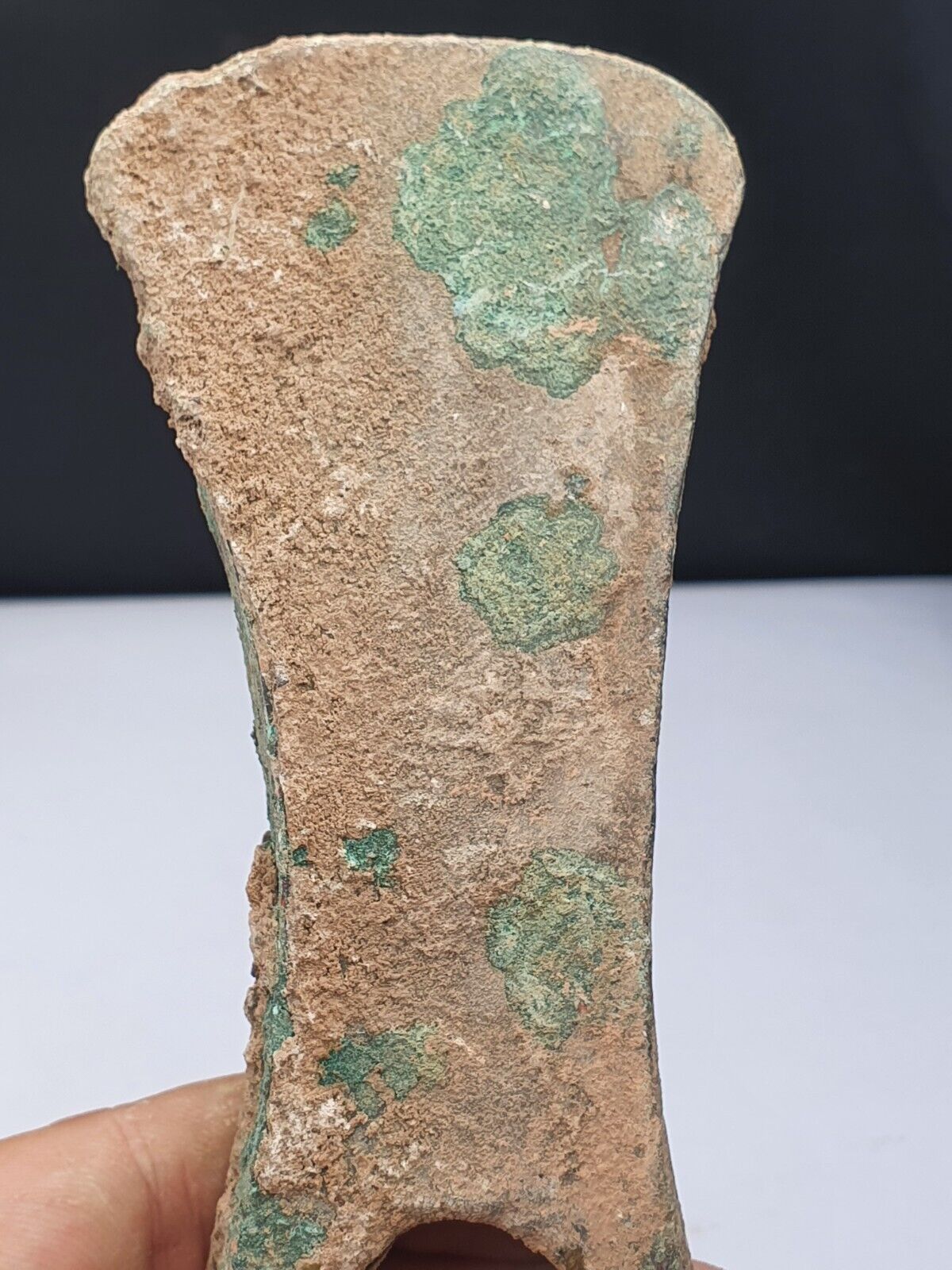 Ancient Luristan Bronze Heavy Double Axe-Head Luristan Empire Circa 10th-8th BC