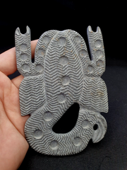 Ancient Jiroft Civilization Black Stone figure of mystical Scorpion