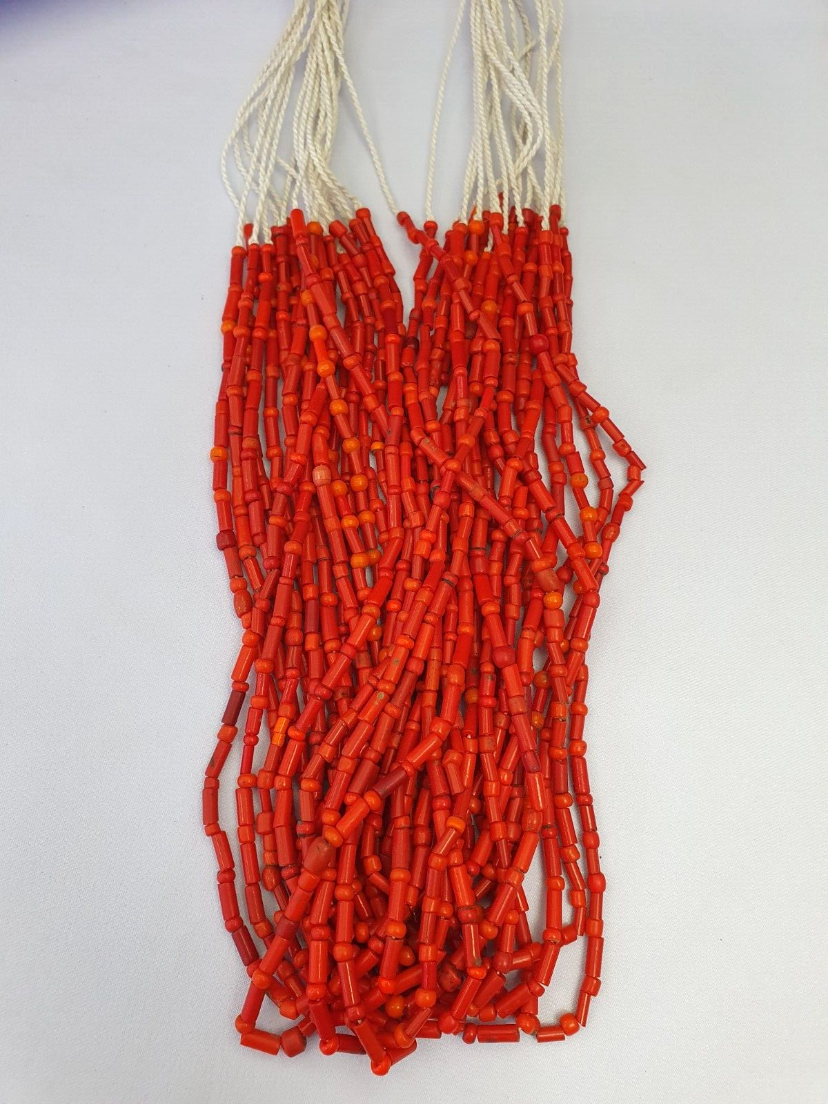 Amazing Old Beads Red Color Glass Beads Jewelry Necklace